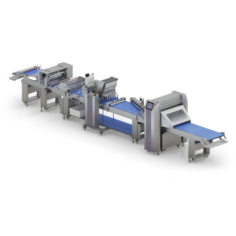 VARIOFLEX M 700: the coppact pastry make-up line