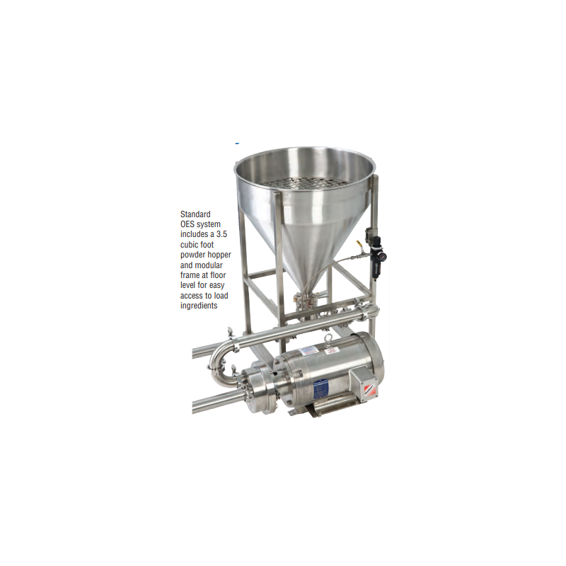 PIC Atmospheric Feed System with worktable