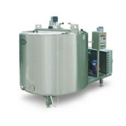 Vertical Cylindrical Tanks For Milk Cooling 100-2000 Lt.