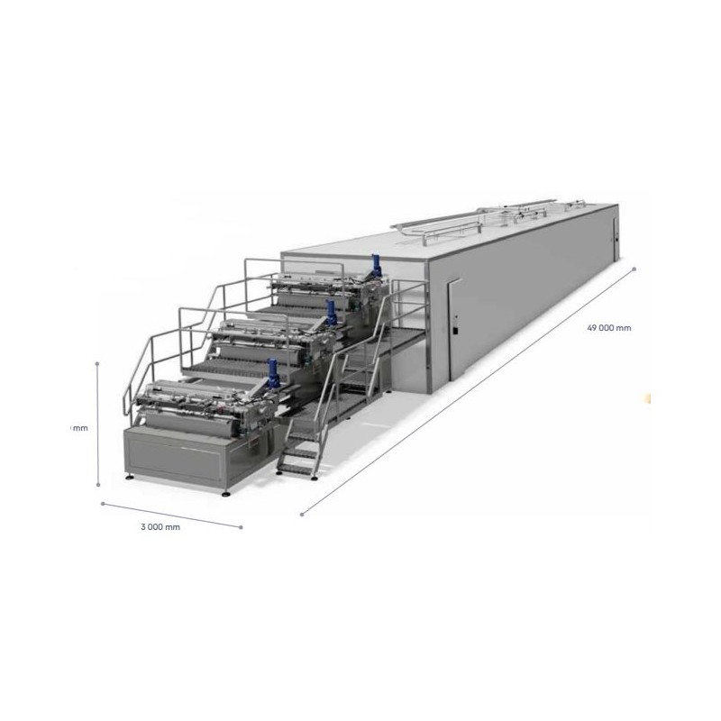 MCC 1500 Multi-Layer Chocolate Moulding Line