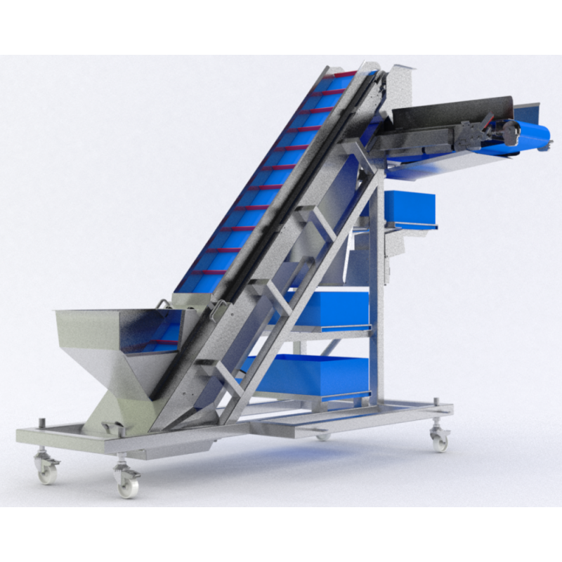 Feeding conveyor