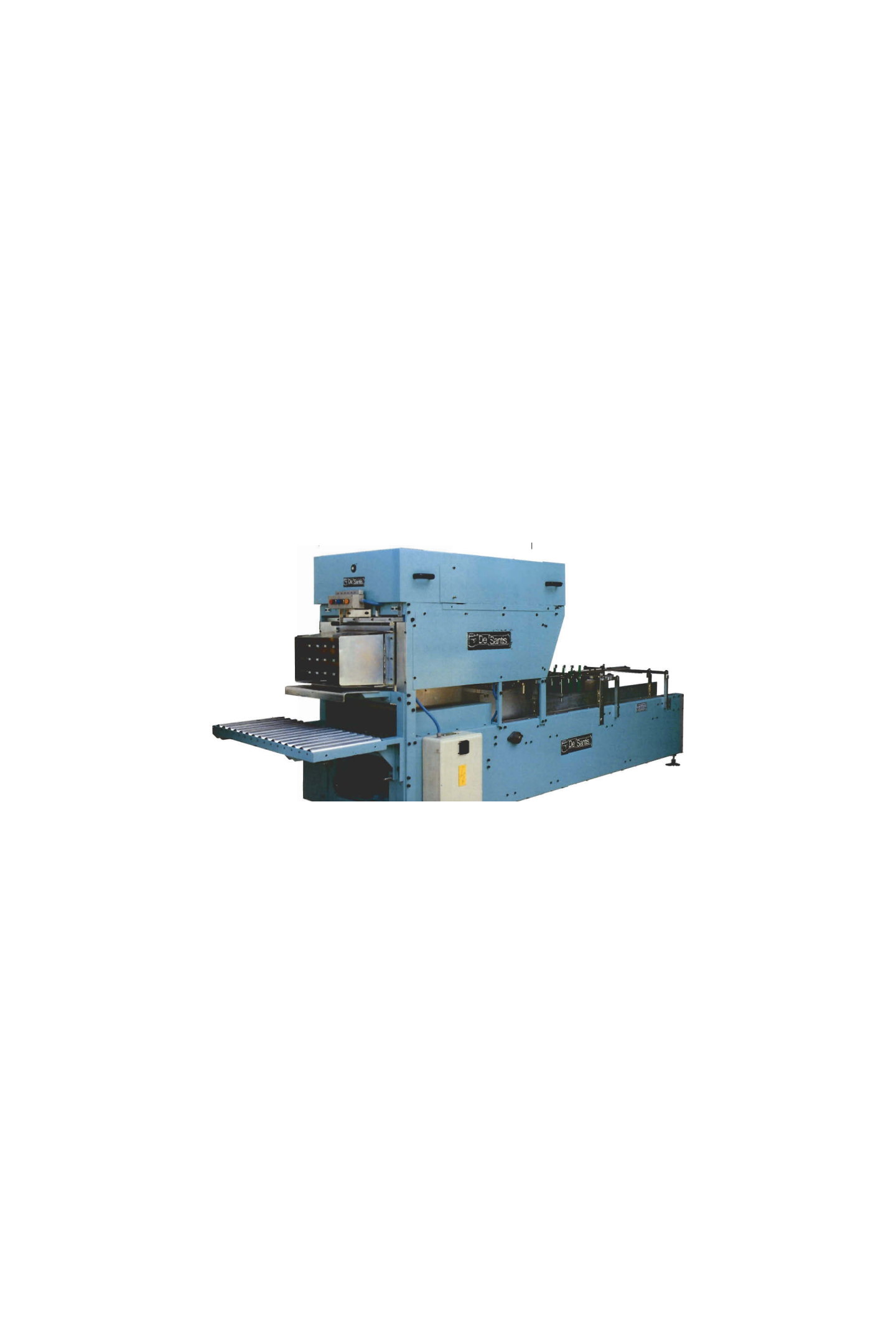 Machine Operator Can Pack De Santis Mechanical Adjustable Can Packer