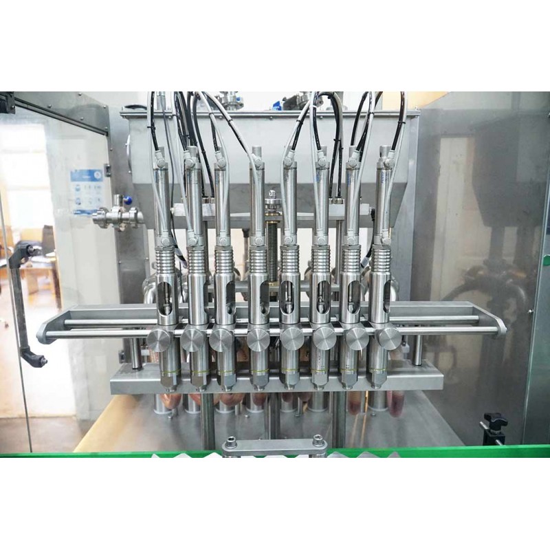 Ketchup Filling, Capping and Labeling Machine