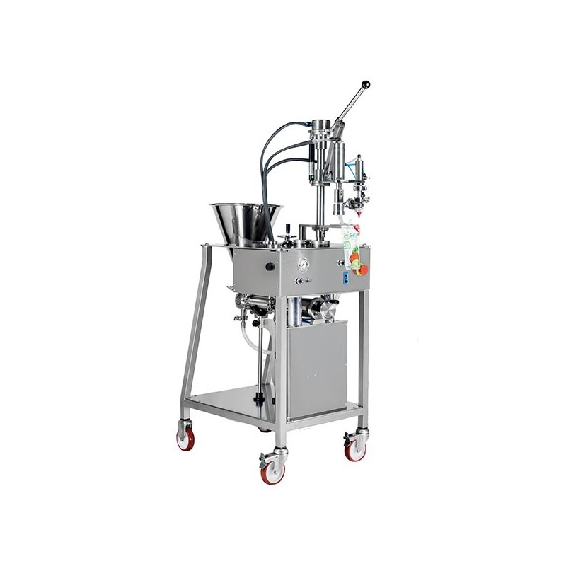 Filling-capping machine for flexible pouches TEF