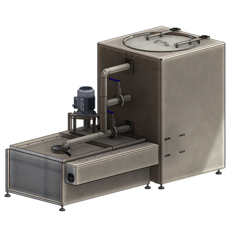 Atmospheric fryer Atmospheric fryer
