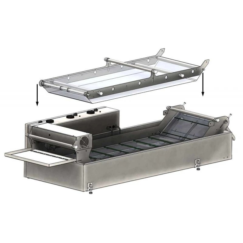 Pressure module for tabletop fryer 