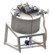 Vacuum crystallizer